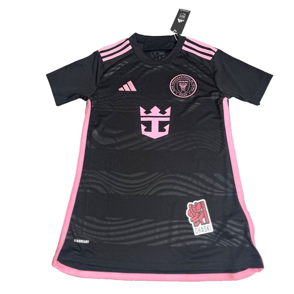 Adidas Inter Miami CF MLS 2023 La Noche Jersey soccer Women Small IS4875 futbol